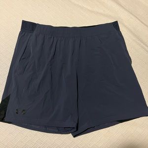 Dark blue under armour shorts